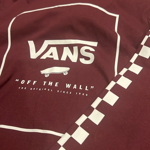 NWT BOYS VANS HOODED LONG-SLEEVE TEE - Picture 4 of 6